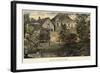 The Manor House Varzin in Autumn-null-Framed Giclee Print