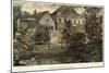 The Manor House Varzin in Autumn-null-Mounted Giclee Print