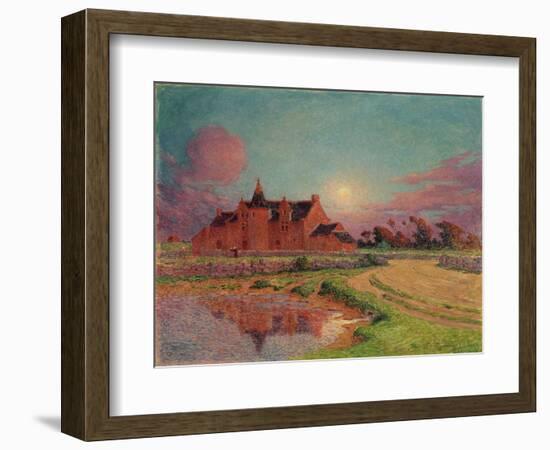 The Manor of Kervandu, c.1910-Fernand Loyen du Puigaudeau-Framed Giclee Print