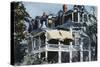 The Mansard Roof-Edward Hopper-Stretched Canvas