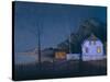The Mansion and the Small Holder-Harald Oscar Sohlberg-Stretched Canvas