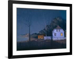 The Mansion and the Small Holder-Harald Oscar Sohlberg-Framed Giclee Print