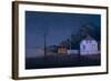 The Mansion and the Smallholder (Oil on Canvas)-Harald Oscar Sohlberg-Framed Giclee Print