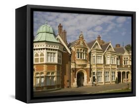 The Mansion, Bletchley Park, the World War Ii Code-Breaking Centre, Buckinghamshire, England, Unite-Rolf Richardson-Framed Stretched Canvas