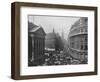 The Mansion House and Cheapside, City of London, c1890 (1911)-Photochrom Co Ltd of London-Framed Photographic Print