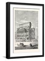 The Mansion House in 1750, London-null-Framed Giclee Print