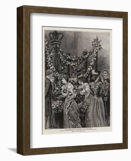 The Mansion House Rose-Show and Floral Fete-Arthur Hopkins-Framed Giclee Print