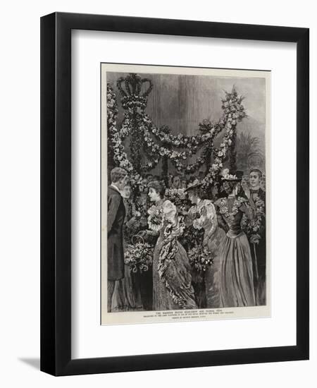 The Mansion House Rose-Show and Floral Fete-Arthur Hopkins-Framed Giclee Print