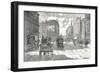 'The Mansion House Station, District Railway Queen Victoria Street', 1891-William Luker-Framed Giclee Print
