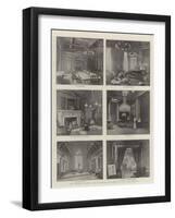 The Mansion House, the Official Residence of the Lord Mayor-null-Framed Giclee Print