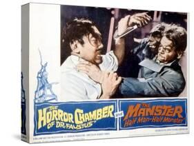 The Manster, Tetsu Nakamura, Peter Dyneley, 1962-null-Stretched Canvas