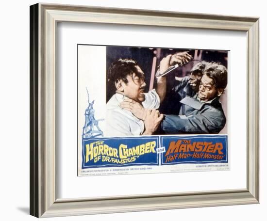 The Manster, Tetsu Nakamura, Peter Dyneley, 1962-null-Framed Art Print