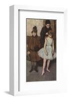 The Mante Family-Edgar Degas-Framed Premium Edition
