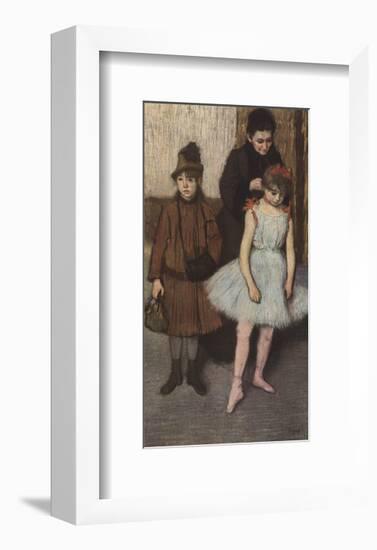 The Mante Family-Edgar Degas-Framed Premium Edition