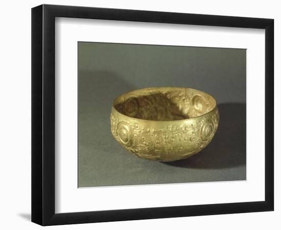 The Mantena, Gold Cup Embossed Originating from Manabi-null-Framed Premium Giclee Print