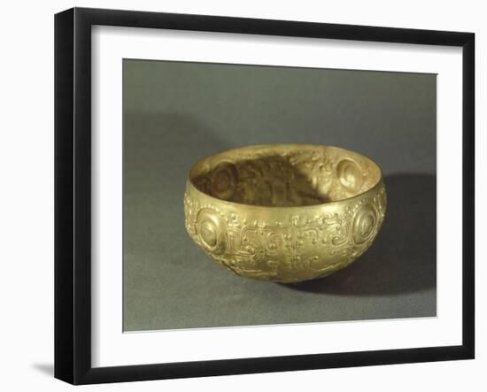 The Mantena, Gold Cup Embossed Originating from Manabi-null-Framed Giclee Print