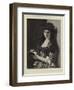 The Mantilla-Carl Ludwig Friedrich Becker-Framed Giclee Print