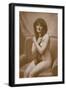 The Mantilla-A. Hanriot-Framed Art Print