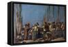 The Mantua Massacres-Giovanni Fattori-Framed Stretched Canvas