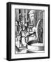 The Manufacture of Oil, 16th Century-Jost Amman-Framed Giclee Print