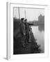 The Manure lock basin at Wolverhampton, 1950-Carter-Framed Photographic Print