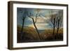 The Many Wintered Crow, 1840-80 (Oil on Panel)-James Smetham-Framed Giclee Print