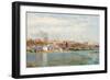 The Manzanares, 1908-Aureliano De Beruete-Framed Giclee Print