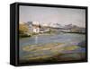 The Manzanares River, 1908-Aureliano De Beruete-Framed Stretched Canvas