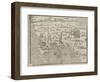 The Map of New England (From: William Hubbard's the Present State of New-England), 1677-John Foster-Framed Premium Giclee Print