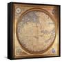 The Mappa Mundi of Fra Mauro, a Camaldolese Monk from the Monastery of San Michele in Murano, 1459-null-Framed Stretched Canvas