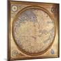 The Mappa Mundi of Fra Mauro, a Camaldolese Monk from the Monastery of San Michele in Murano, 1459-null-Mounted Giclee Print