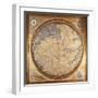 The Mappa Mundi of Fra Mauro, a Camaldolese Monk from the Monastery of San Michele in Murano, 1459-null-Framed Giclee Print