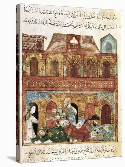 "The Maqamat" (The Assemblies of Al-Hariri), Characteristic Genre of the Medieval Arabic Literature-Yahya ibn Mahmud Al-Wasiti-Stretched Canvas