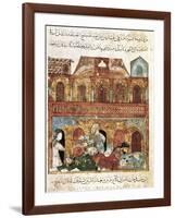 "The Maqamat" (The Assemblies of Al-Hariri), Characteristic Genre of the Medieval Arabic Literature-Yahya ibn Mahmud Al-Wasiti-Framed Art Print