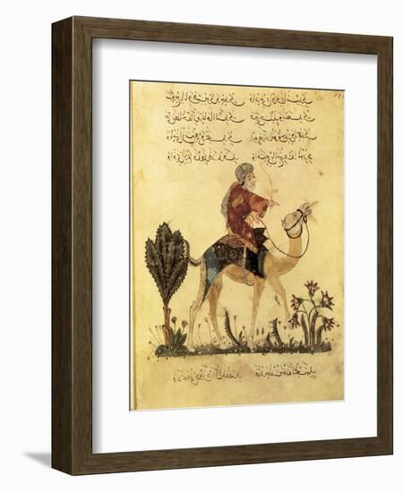 "The Maqamat" (The Assemblies of Al-Hariri), Characteristic Genre of the Medieval Arabic Literature-Yahya ibn Mahmud Al-Wasiti-Framed Art Print