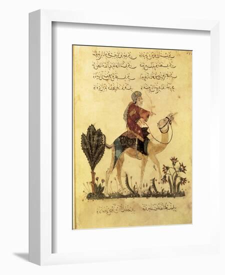 "The Maqamat" (The Assemblies of Al-Hariri), Characteristic Genre of the Medieval Arabic Literature-Yahya ibn Mahmud Al-Wasiti-Framed Art Print