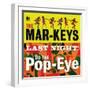 The Mar-Keys - Last Night Do the Pop-Eye-null-Framed Art Print