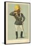 The Maraj Sir Pertab Sing, Jodhpore, 27 August 1887, Vanity Fair Cartoon-Sir Leslie Ward-Framed Stretched Canvas