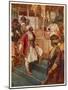 The Maratha Leader Shivaji Defies the Mogul Emperor Aurugzeb at Delhi-null-Mounted Art Print