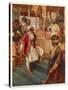 The Maratha Leader Shivaji Defies the Mogul Emperor Aurugzeb at Delhi-null-Stretched Canvas