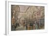 The Marble Hall of the Ambraser Gallery in the Lower Belvedere, Vienna, 1876 (W/C)-Carl Goebel-Framed Giclee Print