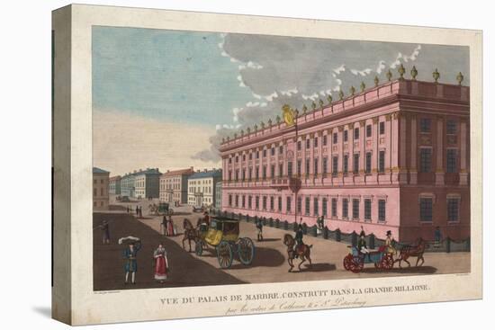 The Marble Palace in Saint Petersburg, C. 1811-Henri Courvoisier-Voisin-Stretched Canvas