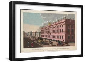 The Marble Palace in Saint Petersburg, C. 1811-Henri Courvoisier-Voisin-Framed Giclee Print