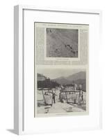 The Marble Quarries of Carrara-null-Framed Giclee Print