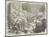 The Marble Quarries of Carrara-null-Mounted Giclee Print