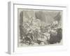 The Marble Quarries of Carrara-null-Framed Giclee Print