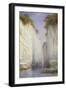 The Marble Rocks - Nerbudda Jubbolpore-Edward Lear-Framed Giclee Print