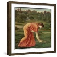 The March Marigold, C.1870-Edward Burne-Jones-Framed Giclee Print