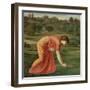 The March Marigold, C.1870-Edward Burne-Jones-Framed Giclee Print