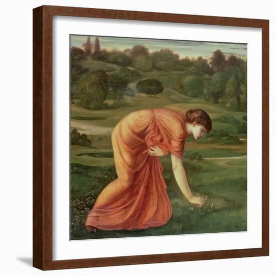 The March Marigold, C.1870-Edward Burne-Jones-Framed Giclee Print